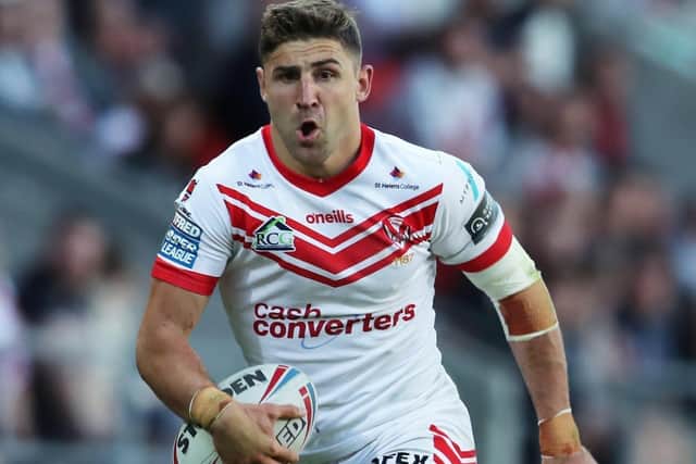 Accused - Tommy Makinson of St Helens (Picture: SWPix.com)