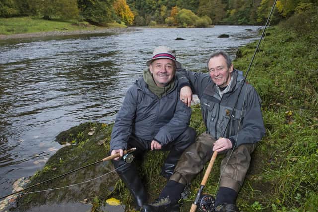 Mortimer & Whitehouse: Gone Fishing is back on TV this weekend. Photo: PA Photo/BBC/Owl Power/Neil Hanna.