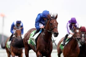 Ghaiyyath put up a dominant display at York to land the Juddmonte International under William Buick.