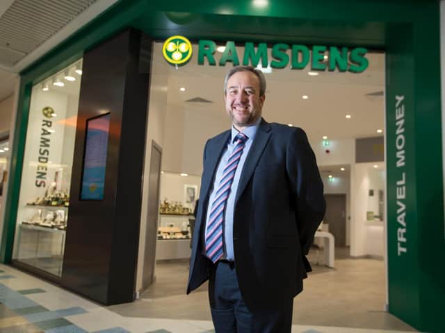 Peter Kenyon, CEO of AIM-listed business Ramsdens