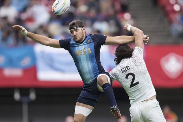 England v Argentina in Rugby Sevens (Picture: Getty Images)