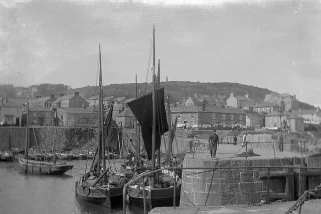An unknown quayside