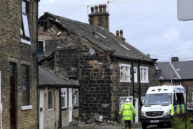 A 47-year-old man suffered fatal injuries when debris from the roof fell into the bedroom of his home (Photo: Simon Hulme)
