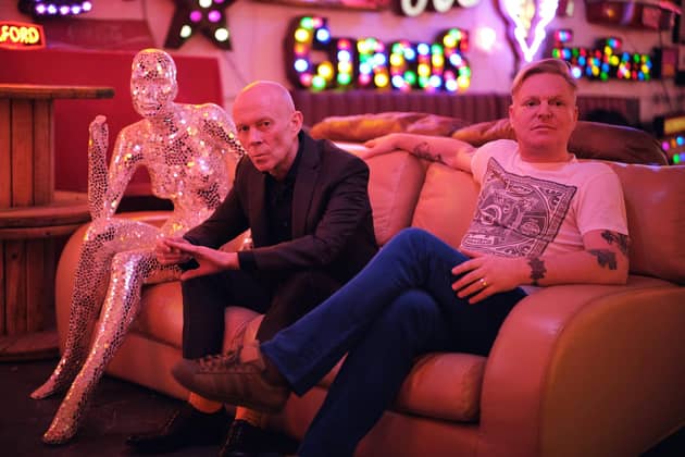 Vince Clarke and Andy Bell of Erasure. Picture: Phil Sharp