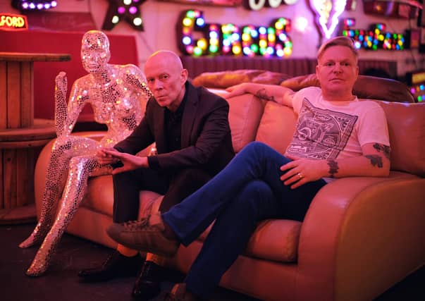 Vince Clarke and Andy Bell of Erasure. Picture: Phil Sharp