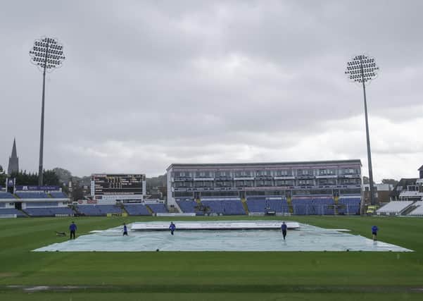 No play was possible on the final day at Emerald Headingley. Picture: Allan McKenzie/SWpix.com.