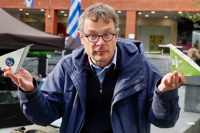 Hugh Fearnley-Whittingstall wants more Government action on the issue of plastic pollution. Picture: PA Photo/BBC/Keo Films/Jacky Sloane.