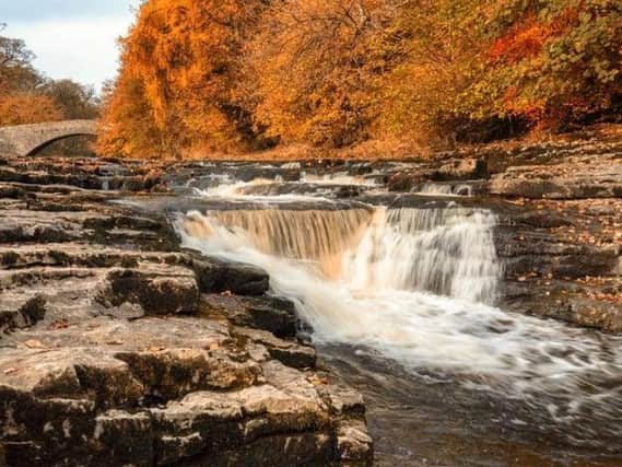 Waterfalls near Stainforth, North Yorkshire