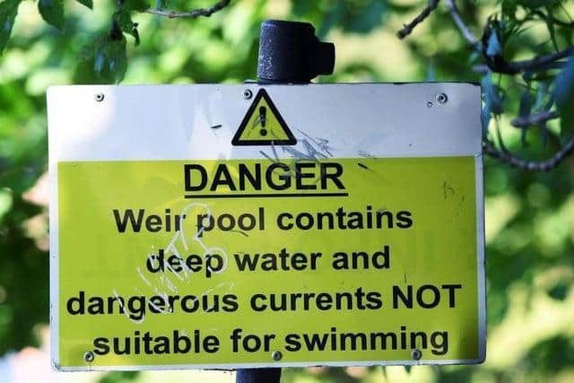North Yorkshire Fire and Rescue Service are warning of the dangers of swimming in open water such as rivers and reservoirs