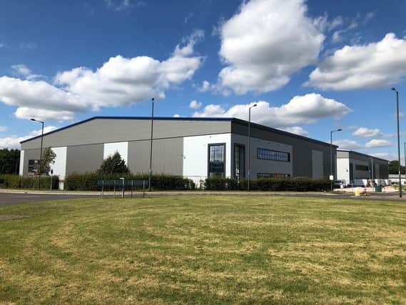 Speculative industrial development completed at Doncaster Sheffield Airport's Aerocentre