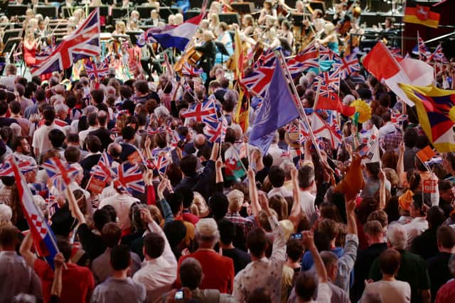 The Last Night of the Proms is traditionally staged at the Royal Albert Hall.