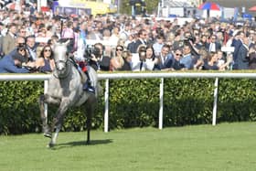 Crowds will be able to attend next month's St Leger meeting at Doncaster - the world's oldest Classic was won in 2019 by Frankie Dettori on Logician.