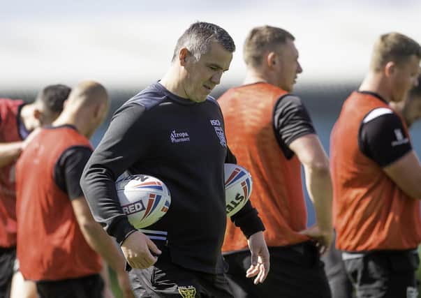 Hull FC coach Andy Last was disappointed by some of the negative reactions to club players and staff contracting Covid-19. Picture: Allan McKenzie/SWpix.com.
