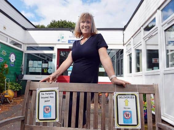 Cathy Rowland head teacher at Dobcroft Infant School said that teachers will be wearing visors where necessary and will be cleaning down surfaces frequently
