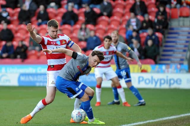 TARGET: Doncaster Rovers captain Ben Whiteman has attracted interest during the summer. Picture: Marie Caley.