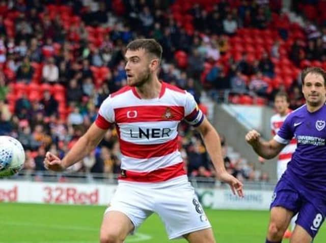 Doncaster Rovers' captain Ben Whiteman. Picture: Marie Caley.