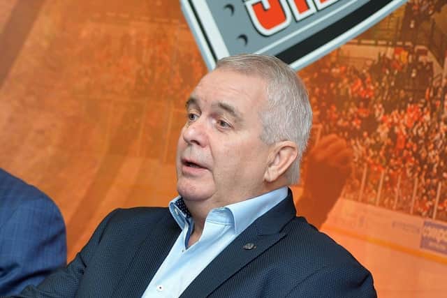 Sheffield Steelers' owner and Elite League chairman Tony Smith 
Picture: Dean Woolley.