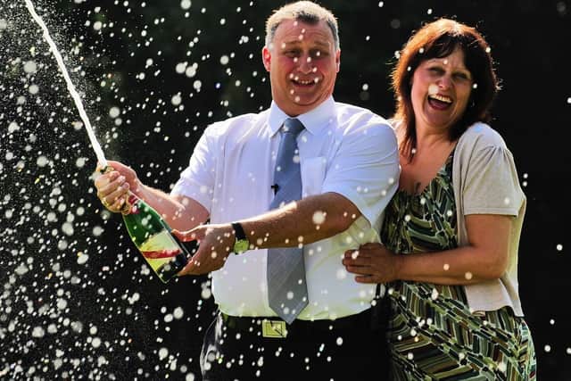 As they look back on the anniversary of their £6.63m lottery win, Amanda and Graham Nield celebrate their family and good fortune, but insist that the money hasn't changed them.