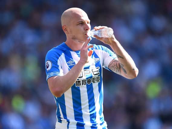 Ex-Huddersfield Town midfielder Aaron Mooy is on the move to China. Picture: Nathan Stirk/Getty Images.
