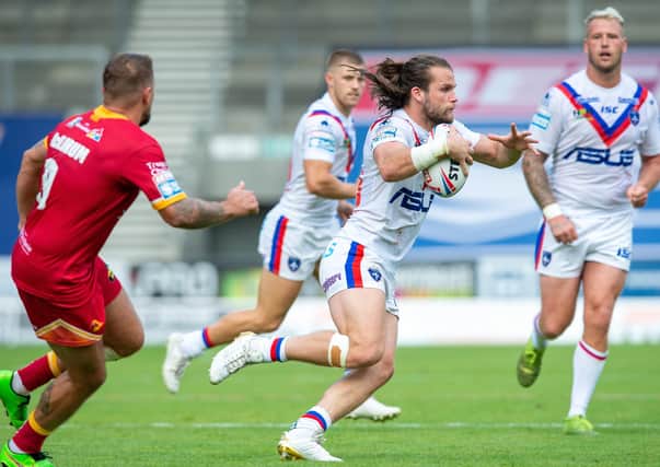 UNAVAILABLE: Wakefield Trinity winger Liam Kay.  Picture: Bruce Rollinson