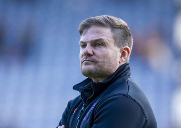 RESPONSE: Huddersfield Giants head coach Simon Woolford is expecting a tough test against Hull FC. Picture: Tony Johnson.