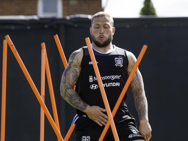 OBstacles to overcome: Josh Griffin and his Hull FC team-mates will return to action this weekend after a raft of positive Covid-19 cases were found at the club earlier this month. Picture Allan McKenzie/SWpix.com