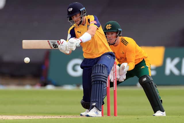 Yorkshire Vikings' Joe Root top-scored with 65 against Notts Outlaws on Monday, but it was still not enough to get him picked for the England T20 squad. Picture: Mike Egerton/PA