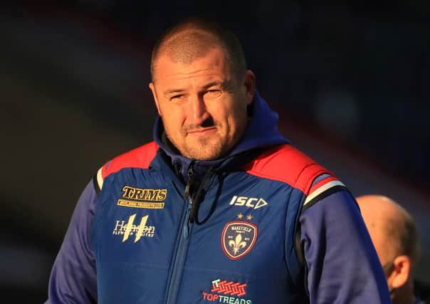 Wakefield head coach Chris Chester. Pictures: PA.