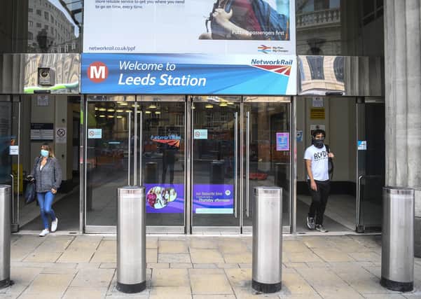Passenger numbers at Leeds Station have dropped markedly during the lockdown - but will people heed the Government's message to return to work today?