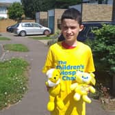 Alex Amner decided to walk 100 miles to recreate his journey for treatment at Sheffield Childrens Hospitals