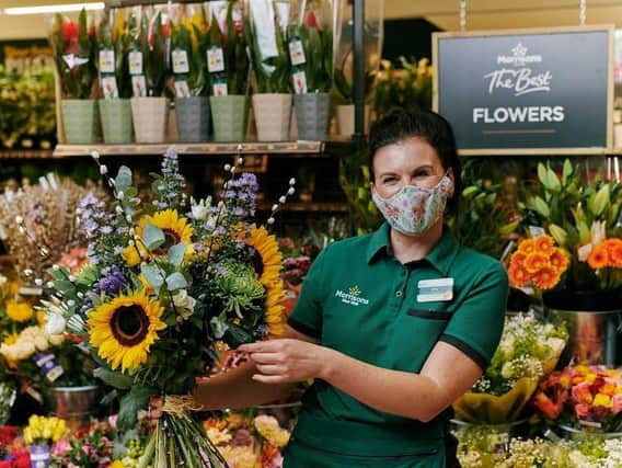 Morrisons florists will offer a handmade-to-order bouquet service