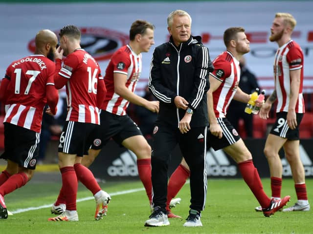 EXPLOSION: Chris Wilder is expecting a burst of transfer activity in the days leading up to the new season