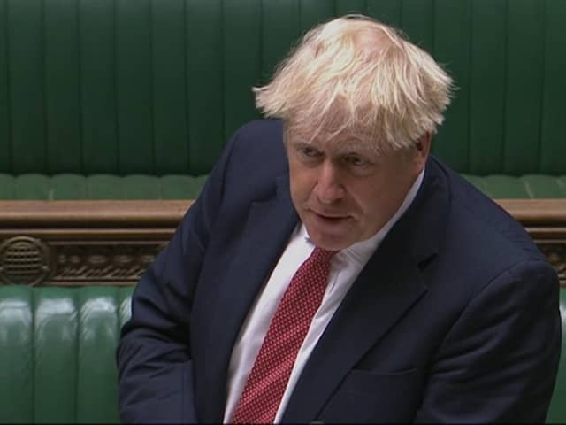 Boris Johnson came under fire over exams at Prime Minister's Questions.