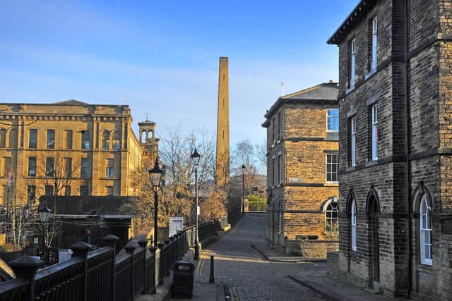 How can areas like Salts Mill help lead Bradford's resurgence?