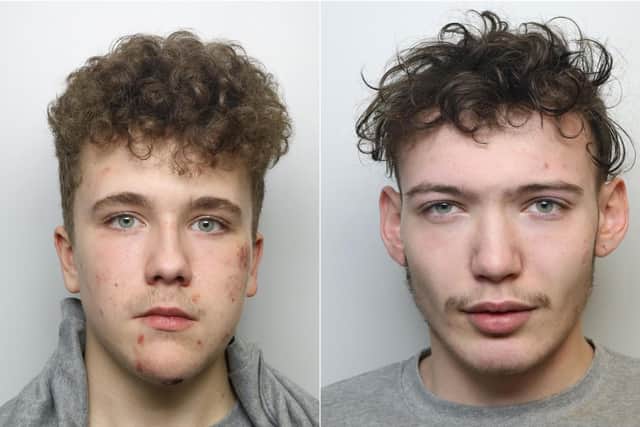 Kiyran Earnshaw, 18, of Field Lane, Batley, and Luke Gaukroger, 16, from Arthur Street, Huddersfield have been jailed for life for the "barbaric" murder of Robert Wilson, 53.
