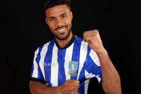 BOSMAN: Elias Kachunga has swapped the blue-and-white stripes of Huddersfield Town for Sheffield Wednesday on a free transfer