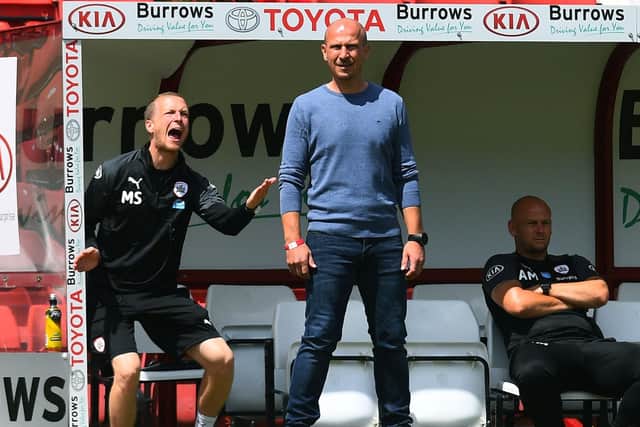 Barnsley's head coach Gerhard Struber.
 (Picture Jonathan Gawthorpe
)