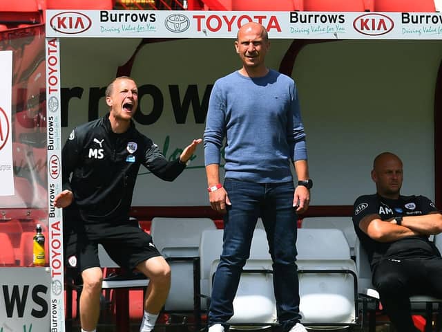 Barnsley's head coach Gerhard Struber. (Picture Jonathan Gawthorpe)