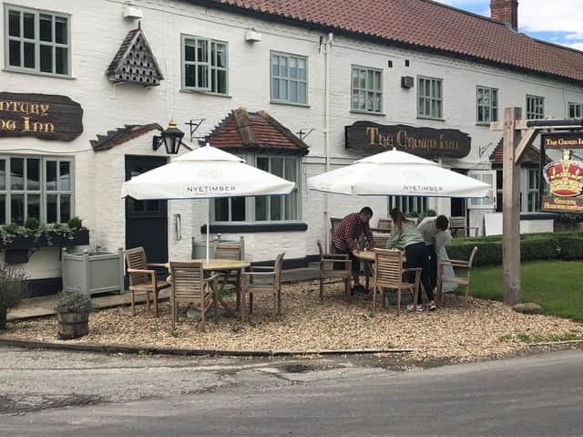 The Crown Inn has re-opened
