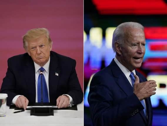 How do you rate Donald Trump and Joe Biden? Pictures: Getty.