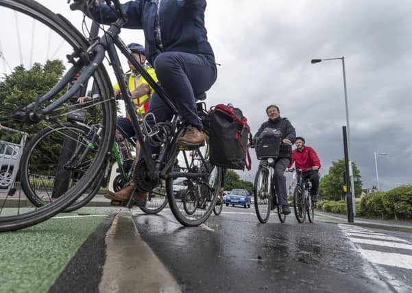 Should cyclists be made to pay for new cycle lanes? Photo: James Hardisty.