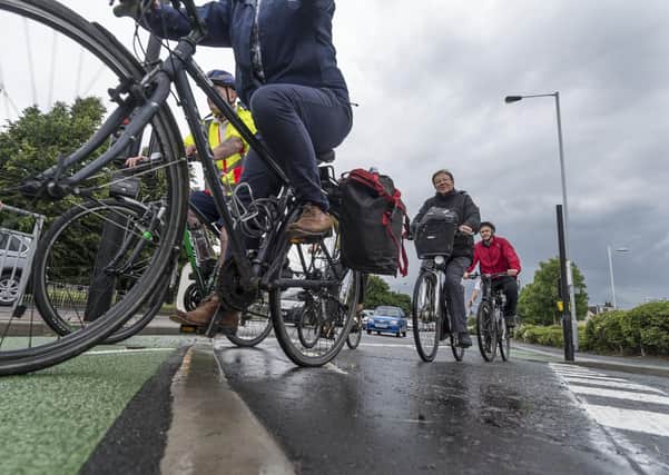 Should cyclists be made to pay for new cycle lanes? Photo: James Hardisty.