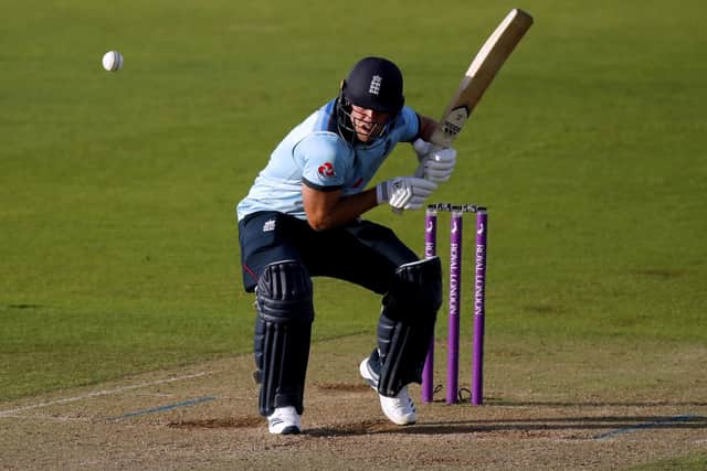NOT QUITE: Yorkshire's David Willey excelled for England in the recent ODI series against Ireland, but was still omitted from the squad to face Australia. Picture: Andrew Couldridge/NMC Pool/PA