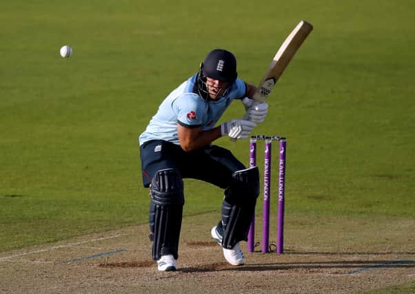 NOT QUITE: Yorkshire's David Willey excelled for England in the recent ODI series against Ireland, but was still omitted from the squad to face Australia. Picture: Andrew Couldridge/NMC Pool/PA