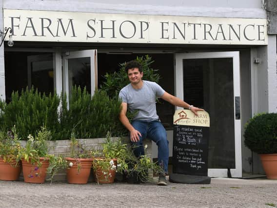 The farm shop entrepreneur started by selling Christmas trees as a teenager