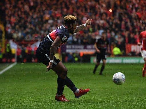 PENALTY: Malik Wilks converted in the shoot-out