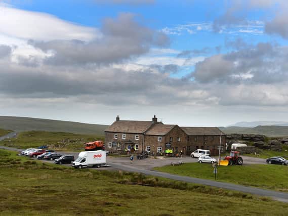 The walker has gone missing in a remote part of Swaledale near the Tan Hill Inn