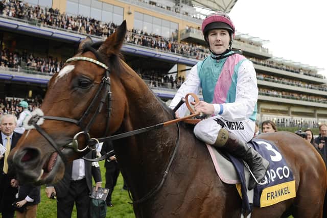 Frankel and Tom Queally (Picture: Alan Corwhurst/Getty Images)