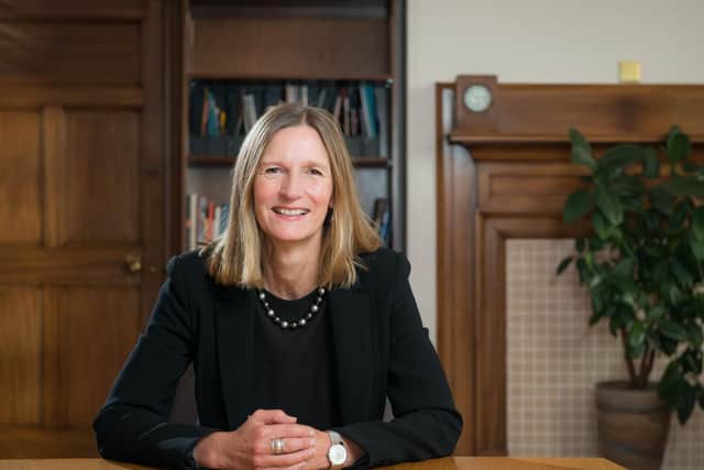 Pictured, Professor Susan Lea, Vice-Chancellor at the University of Hull, with the university the biggest riser across Yorkshire and the Humber region, moving up 23 places in the rankings. Photo credit: The University of Hull