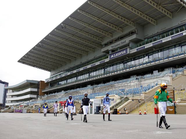Crowds will be permitted at Doncaster for this week's St Leger meeting.